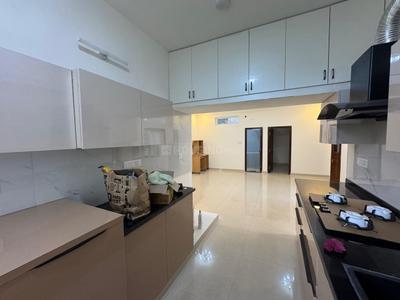 Kitchen Image of 1800 Sq.ft 3 BHK Builder Floor for rent in Kasturi Nagar Bengaluru for Rs. 75000