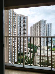 Living Room Image of 632 Sq.ft 1 BHK Apartment / Flat for rent in Godrej Green Vistas, Mahalunge Pune for Rs. 23000