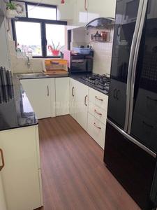 Kitchen Image of 1350 Sq.ft 3 BHK Apartment / Flat for rent in Urban Greens, Rajarhat Kolkata for Rs. 47000