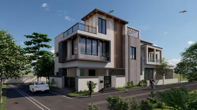 Building Image of 2412 Sq.ft 4 BHK Independent House for sale in Siruseri Chennai for Rs. 17500000