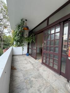 Balcony Image of 1575 Sq.ft 3 BHK Builder Floor for rent in Greater Kailash II New Delhi for Rs. 150000