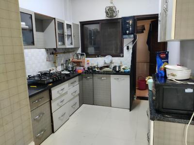 Kitchen Image of 2500 Sq.ft 3 BHK Independent House for rent in Mahalakshmi Nagar Indore for Rs. 45000