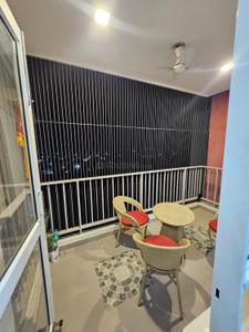 Balcony Image of 1200 Sq.ft 3 BHK Apartment / Flat for rent in Viraj Sun Breeze Ii Phase 1 BBD Green City, Semra Lucknow for Rs. 36000