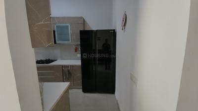 Kitchen Image of 1260 Sq.ft 2 BHK Apartment / Flat for rent in Paramount Golfforeste Premium Apartments, Surajpur Greater Noida for Rs. 25000