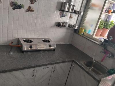 Kitchen Image of 450 Sq.ft 1 BHK Apartment / Flat for sale in Bodakdev Ahmedabad for Rs. 4500000