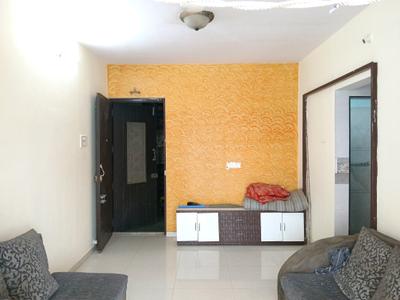 Living Room Image of 650 Sq.ft 1 BHK Apartment / Flat for rent in Rosa Classique, Kasarvadavali Thane for Rs. 21999