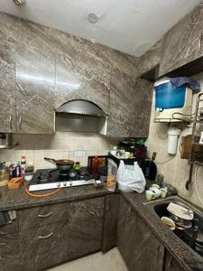 Kitchen Image of 585 Sq.ft 1 BHK Apartment / Flat for rent in RG Residency, Sector 120 Noida for Rs. 24500
