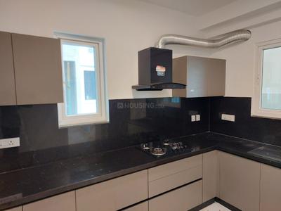 Kitchen Image of 2190 Sq.ft 3 BHK Apartment / Flat for rent in Jayabheri The Nirvana, Gachibowli Hyderabad for Rs. 75000