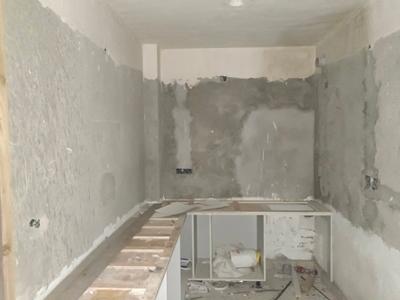 Kitchen Image of 810 Sq.ft 3 BHK Builder Floor for sale in Mahavir Enclave New Delhi for Rs. 7800000