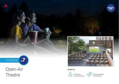 Image of 935 Sq.ft 2 BHK Apartment / Flat for sale in Rama Krystal One, Chikhali, Pune for Rs. 5300000