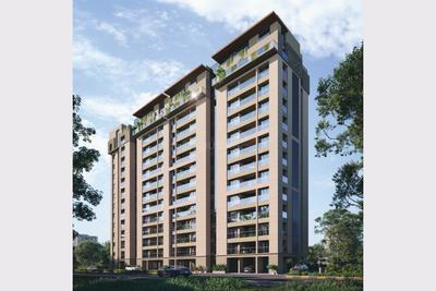 Building Image of 3800 Sq.ft 4 BHK Apartment / Flat for sale in Vesu Surat for Rs. 25000000