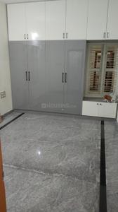 Bedroom Image of 1200 Sq.ft 2 BHK Builder Floor for rent in Thotada Guddadhalli Village Bengaluru for Rs. 22000