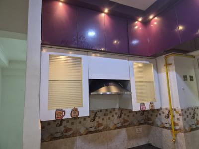 Kitchen Image of 844 Sq.ft 3 BHK Apartment / Flat for rent in Gaurs Siddhartham, Siddharth Vihar Ghaziabad for Rs. 27000