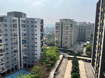 Balcony Image of 1065 Sq.ft 2 BHK Apartment / Flat for sale in Sarthak Beaulieu, Pisoli Pune for Rs. 4350000
