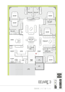 Image of 4524 Sq.ft 4 BHK Apartment / Flat for sale in Madhav Oeuvre Iconic, Bodakdev, Ahmedabad for Rs. 44800000