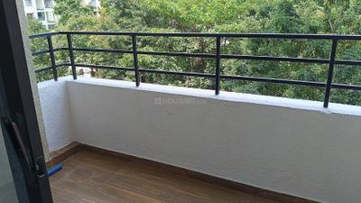 Balcony Image of 900 Sq.ft 2 BHK Apartment / Flat for rent in Pushpganga Ganga Paritosh, Anand Nagar, Sinhagad Road Pune for Rs. 26000
