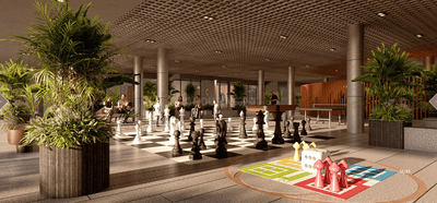 Image of 2745 Sq.ft 3 BHK Apartment / Flat for sale in Vrundavan Elysia, Raysan, Gandhinagar for Rs. 14000000