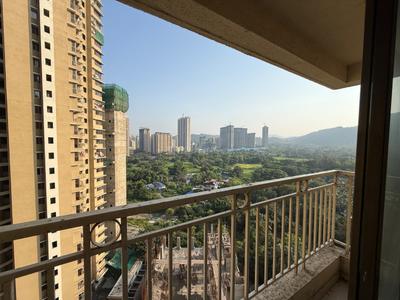 Balcony Image of 500 Sq.ft 1 BHK Apartment / Flat for rent in Thane West Thane for Rs. 17000
