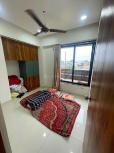 Bedroom Image of 1000 Sq.ft 2 BHK Apartment / Flat for rent in Sunbuildcon Suryansh Sanidhya Shivalaya, Sarkhej Ahmedabad for Rs. 25000
