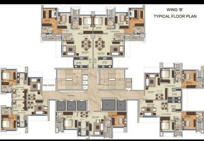 Image of 1800 Sq.ft 3 BHK Apartment / Flat for sale in ACME Avenue, Kandivali West, Mumbai for Rs. 24000000