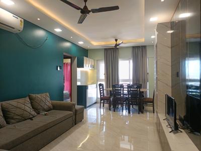 Living Room Image of 1020 Sq.ft 2 BHK Apartment / Flat for rent in Oxford Florida River Walk, Mundhwa Pune for Rs. 45000
