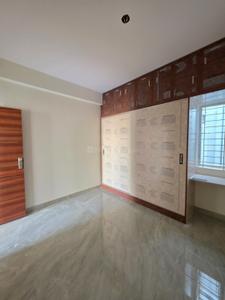 Bedroom Image of 1300 Sq.ft 2 BHK Builder Floor for rent in Singasandra Bengaluru for Rs. 43001