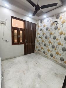 Bedroom Image of 650 Sq.ft 2 BHK Builder Floor for rent in Sector 7 Rohini New Delhi for Rs. 24000