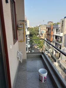 Balcony Image of 1200 Sq.ft 3 BHK Builder Floor for rent in Vivek Vihar New Delhi for Rs. 60000