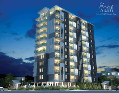 Image of 1198 Sq.ft 2 BHK Apartment / Flat for sale in KT Nagar, Nagpur for Rs. 5600000