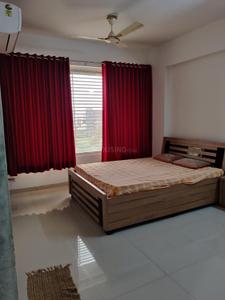 Bedroom Image of 600 Sq.ft 3 BHK Apartment / Flat for rent in Dev Parisar, Kudasan Gandhinagar for Rs. 30000