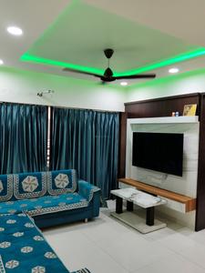 Living Room Image of 1024 Sq.ft 2 BHK Apartment / Flat for sale in Tragad Ahmedabad for Rs. 7000000