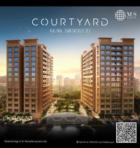 Image of 725 Sq.ft 2 BHK Apartment / Flat for sale in Courtyard, Santacruz East, Mumbai for Rs. 25500000