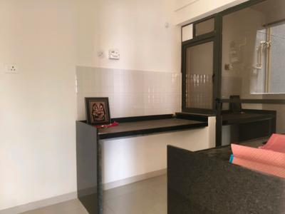 Kitchen Image of 693 Sq.ft 1 BHK Apartment / Flat for sale in Shapoorji Vanaha, Bavdhan Pune for Rs. 5700000