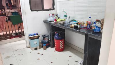 Kitchen Image of 1100 Sq.ft 3 BHK Apartment / Flat for rent in DTC Southern Heights, Joka Kolkata for Rs. 25000