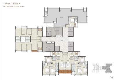 Image of 1499 Sq.ft 3 BHK Apartment / Flat for sale in Kalpataru Vian, Andheri West, Mumbai for Rs. 72900000