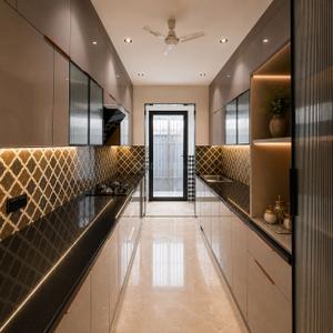 Kitchen Image of 1600 Sq.ft 3 BHK Builder Floor for sale in Sector 45 Gurgaon for Rs. 30000000