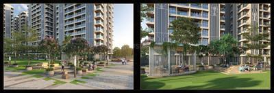 Balcony Image of 2300 Sq.ft 3 BHK Apartment / Flat for sale in Vesu Surat for Rs. 12650000