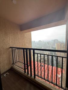 Balcony Image of 580 Sq.ft 1 BHK Apartment / Flat for rent in Raunak City, Kalyan West Kalyan for Rs. 17500