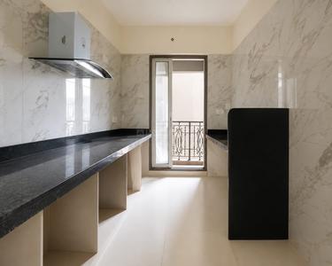 Kitchen Image of 2000 Sq.ft 3 BHK Apartment / Flat for sale in Paradise Sai World Empire, Kharghar Navi Mumbai for Rs. 25000000