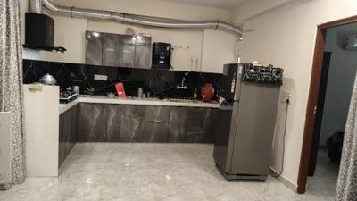 Kitchen Image of 700 Sq.ft 2 BHK Apartment / Flat for rent in Redwood Atharva, Jagatpura Jaipur for Rs. 26000