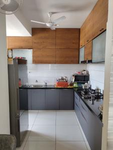 Kitchen Image of 752 Sq.ft 2 BHK Apartment / Flat for sale in Aamrapali Resicom, Bhayli Vadodara for Rs. 4551000