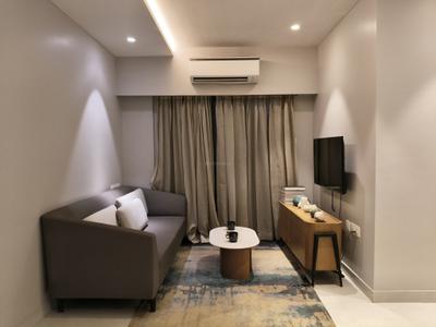 Living Room Image of 1380 Sq.ft 3 BHK Apartment / Flat for rent in Omkar Veda Exclusive, Parel Mumbai for Rs. 180000