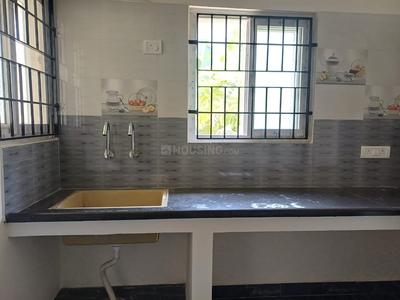Kitchen Image of 520 Sq.ft 1 BHK Independent House for rent in Ramapuram Chennai for Rs. 25000