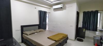 Bedroom Image of 600 Sq.ft 1 RK Apartment / Flat for rent in RKReal Ayyappa Society, Madhapur Hyderabad for Rs. 23000