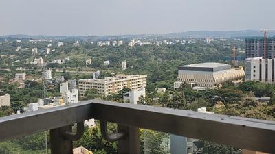 Balcony Image of 1100 Sq.ft 3 BHK Apartment / Flat for rent in Provident Park Square Phase 2, Talaghattapura Bengaluru for Rs. 40000