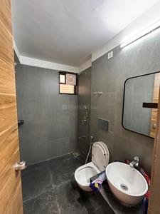 Bathroom Image of 1300 Sq.ft 3 BHK Apartment / Flat for rent in Shivalik Green View, Shantigram Ahmedabad for Rs. 51000