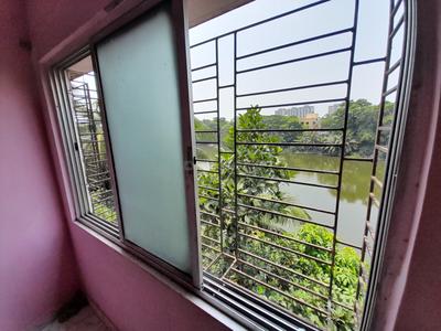 Balcony Image of 1200 Sq.ft 3 BHK Apartment / Flat for rent in Ashok Nagar Kolkata for Rs. 22000