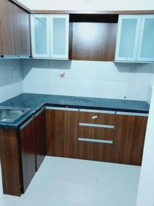Kitchen Image of 913 Sq.ft 2 BHK Apartment / Flat for rent in Laabham Residency, Pipliyahana Indore for Rs. 15000