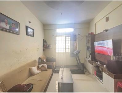 Hall Image of 715 Sq.ft 1 BHK Apartment / Flat for rent in Hebbal Bengaluru for Rs. 21000