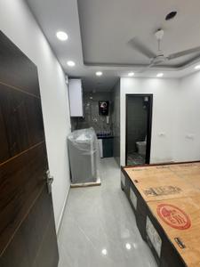 Bedroom Image of 485 Sq.ft 1 BHK Builder Floor for rent in Old Double Storey, Lajpat Nagar New Delhi for Rs. 25000